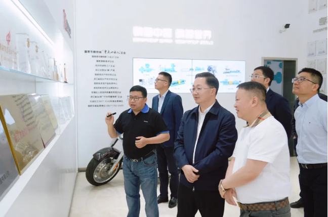 錢塘區區長沈燕俊帶隊調研！德帕姆產業配套項目取得新進展！